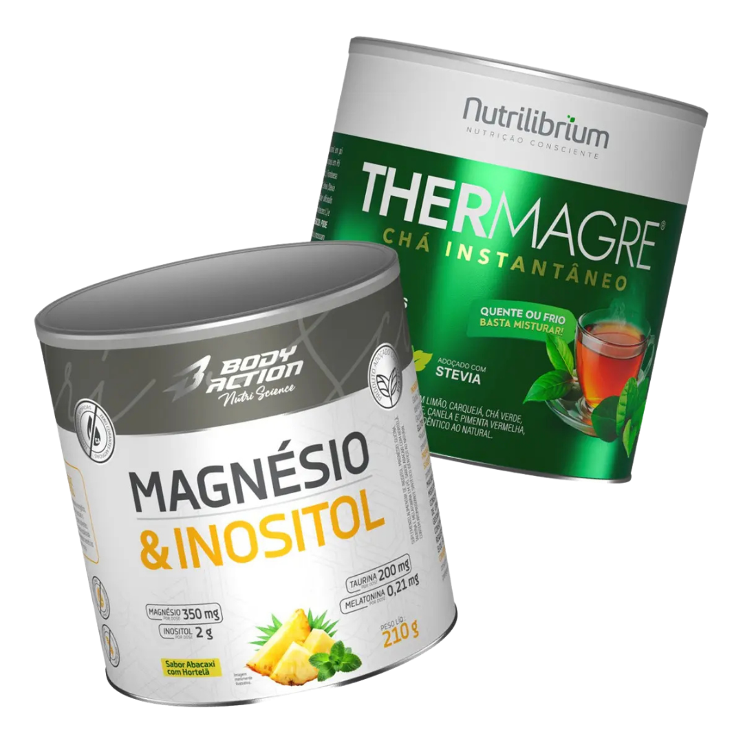 1 Magnésio & Inositol + Chá Thermagre