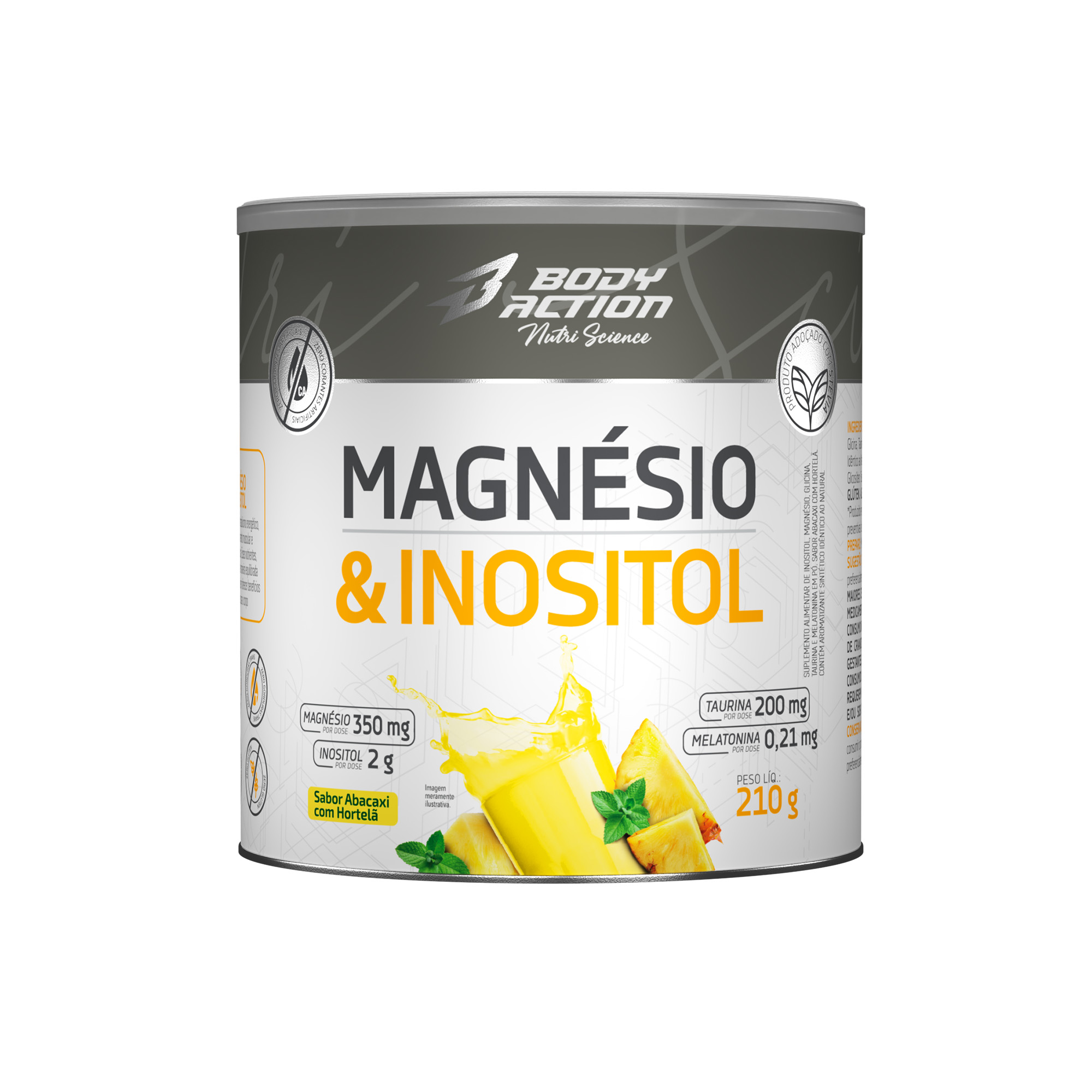 Magnésio & Inositol 210g
